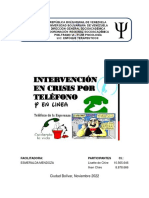 Grupo 4. Tema 4. Intervencion en Crisis Por Telefono y en Linea.