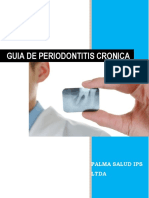 Guía de Periodontitis Crónica Autor Palma Salud