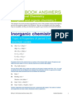 Chemistry AQA Inorganic-And-Organic Chemistry 2 Workbook Answers