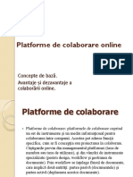 Platforme de colaborare on-line