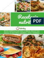 Recetario Nutritivo - Nutrichay