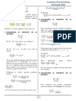 Algebra-Semana 07 - Cocientes Notables I