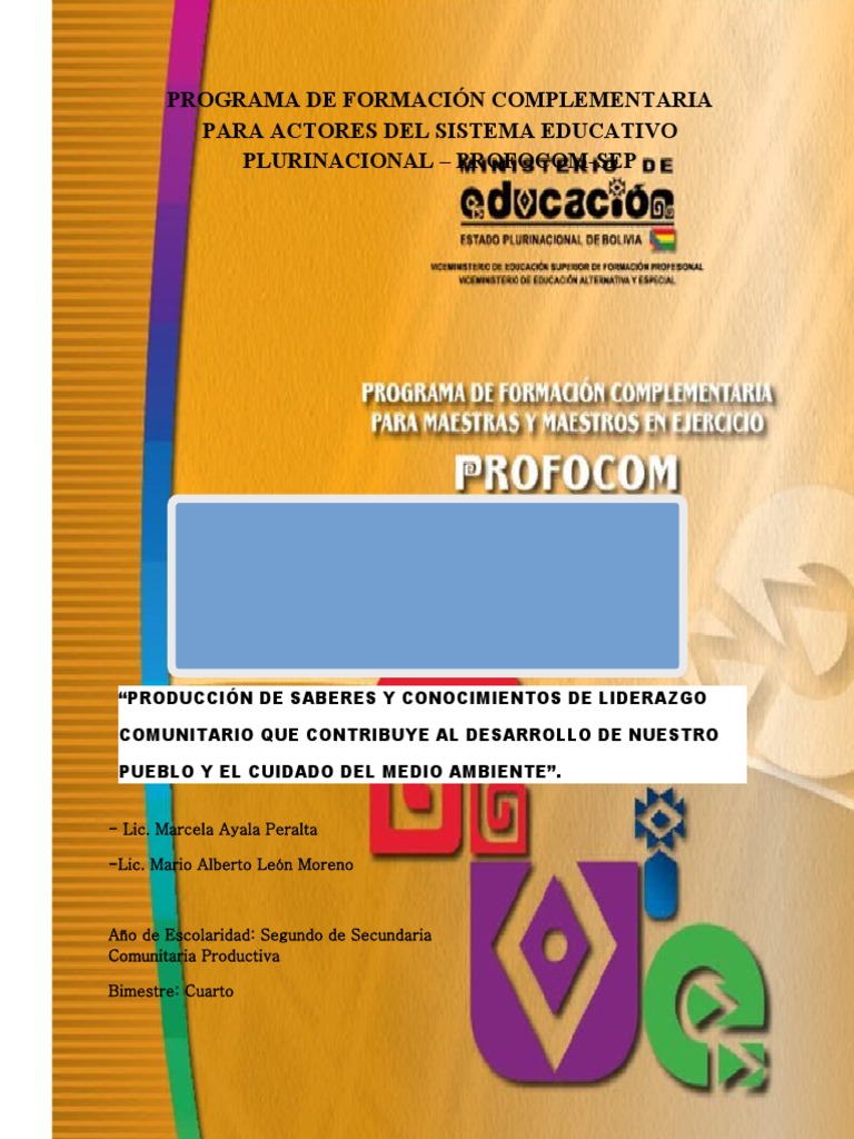 Produccion De Saberes Y Conocimientos De Liderazgo Comunitario Que