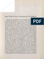 Juan Pablo Forner, La Ilustracion y La Historia