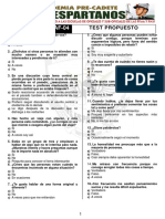 PSICOMETRICO AF-04: TEST PARA ACADEMIA PRE-CADETE LOS ESPARTANOS