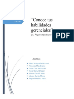 Conoce Tus Habilidades Gerenciales