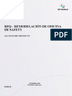 RFQ - Remodelación Oficina Safety