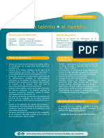 Convocatoria interna para práctica de Geotecnia en mina