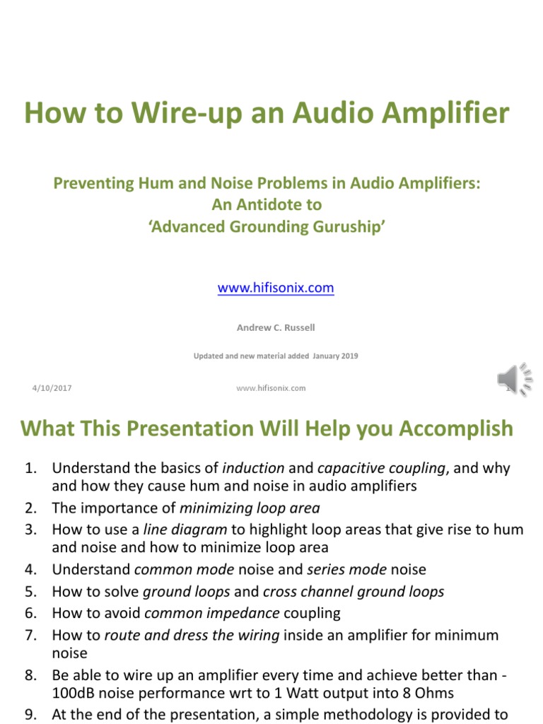 Ground Loops PDF Transformer Amplifier