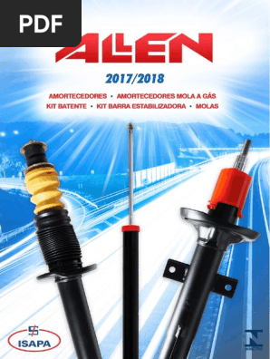Allen Catalogo Amortecedores 2017 - 2018 | PDF