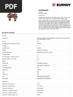 BURNDY GAR6429 Specsheet