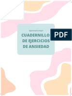 Cuadernillo de Ejercicios de Ansiedad