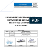 PRT_CAL_09- Inst. de Conductor Eléctricos en Bandejas Port