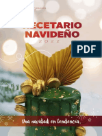 Recetario Navidad Reposteria