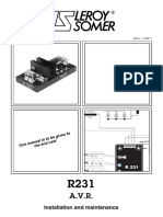 AVR R231 Datasheet