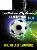 Systemes Lotofoot CoteMatch Paris - Sportifs IEPS