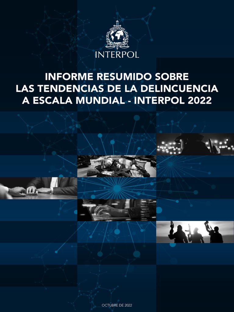 Resumen Interpol 2022 | PDF | Cibercrimen | Lavado de dinero
