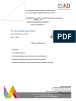 AGENDA TEMATICA DE FORTALECIMIENTO