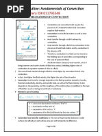 Heat Transfer Chapter 6 Summary