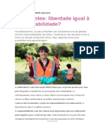 Os Adolescentes e A Sexualidade Responsável