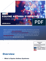 Equine Asthma Horse SA Presentation 2019