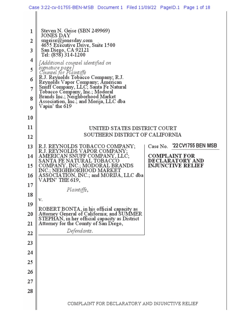 Process Of Filing A Complaint