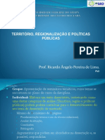 Território, Regionalização e Políticas