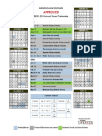 Academic Calendar 2021-2022 (English)