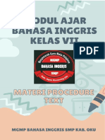 Modul Ajar Procedure Text