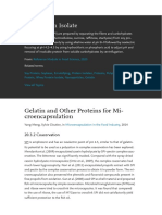 Soy Protein Isolate: Gelatin and Other Proteins For Mi-Croencapsulation