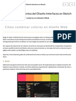 Fundamentos de Diseño Gráfico - Lección 1 - Fundamentos Del Diseño Interfaces en Sketch - Lectura - Cómo Combinar Colores en Diseño Web