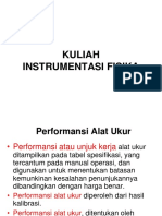 6 - Karakteristik Statik Instrumen Ukur