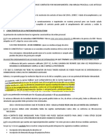 Resolución de contratos por incumplimiento: aspectos procesales clave