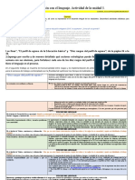 El Perfil de Egreso y Su Relación Con El Lenguaje. Proyecto. Evidencias.