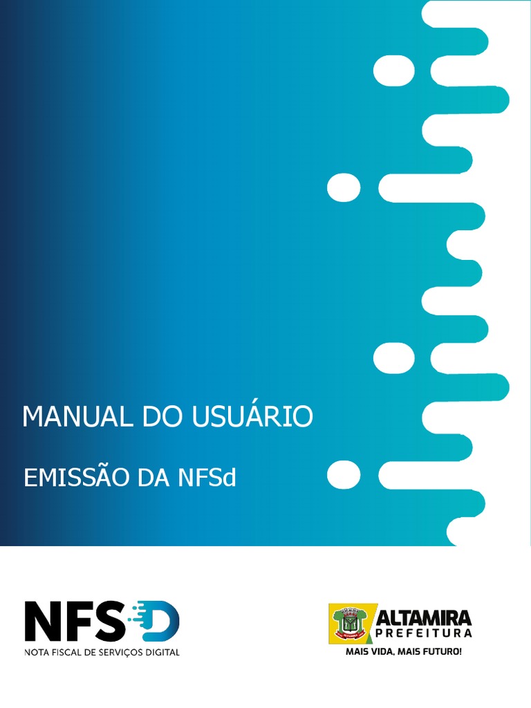 Manual de Emissao NFSD PDF | PDF | Impostos | Recibo