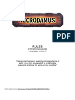 Necrodamus N22 Rules 20220522