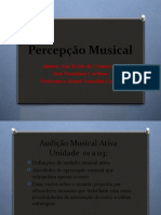 Percepção Musical Ativa