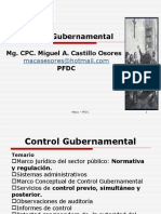 Control Gubernamental: Mg. CPC. Miguel A. Castillo Osores