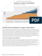 Producción de Alimento en Agua - Acuacultura - MasScience