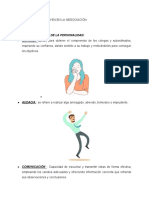 Mapa Mental Del Tema - Elementos Que Influyen en El Éxito de La Negociación