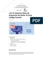 Los 10 Mejores Proyectos JS de Nodo para Principiantes y Avanzados (Con Código Fuente) - InterviewBit