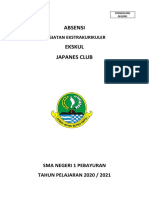 Jepang Club Absensi