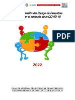 Plan GRD Cetpro Paico 2022