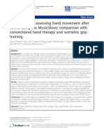 Retraining and Assessing Hand Movement After Stroke Using The MusicGlove