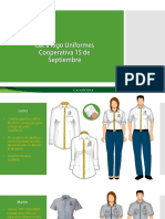 Catálogo Uniformes Cooperativa 15 de Septiembre - Casa Moda 1septiembre2022