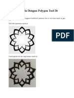 Membuat Pola Dengan Polygon Tool Di CorelDRAW