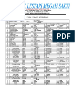 Form Ceklist Kendaraan