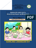SLK Fil 7 Q1 Week 1 Nakalbo Ang Datu Kwentong Bayan NG Mindanao