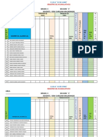 Acumulativos 4to Grado Seccion A