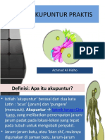 Materi Akupuntur Praktis